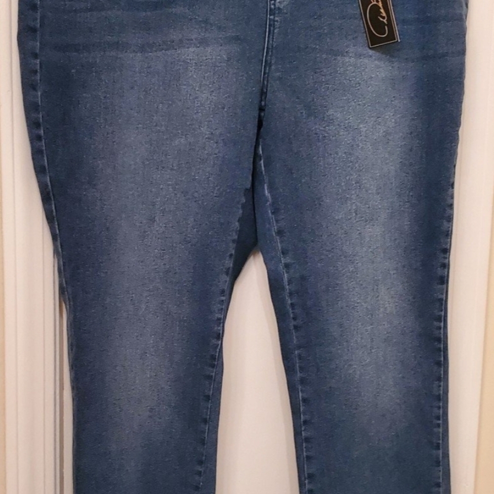 DG2 by Diane Gilman Classic Blue Skinny Jeans